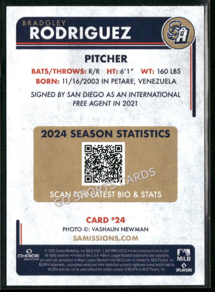 2025 San Antonio Missions Bradgley Rodriguez