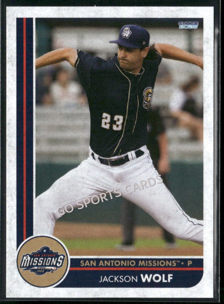 2025 San Antonio Missions Jackson Wolf