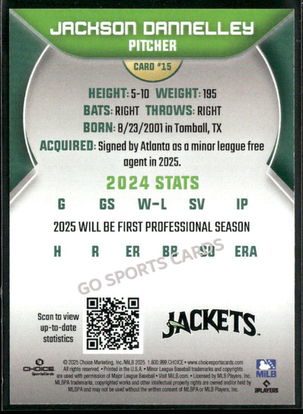 2025 Augusta GreenJackets Jackson Dannelley