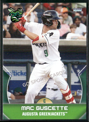 2025 Augusta GreenJackets Mac Guscette