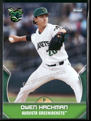 2025 Augusta GreenJackets Owen Hackman