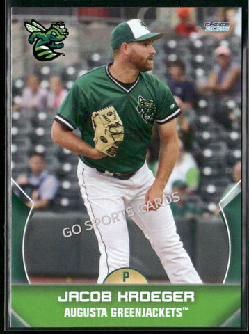2025 Augusta GreenJackets Jacob Kroeger