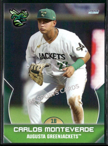 2025 Augusta GreenJackets Carlos Monteverde