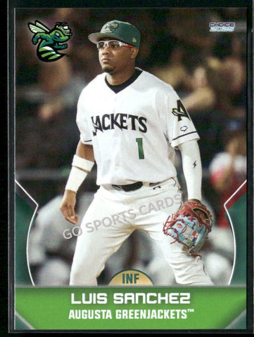 2025 Augusta GreenJackets Luis Sanchez