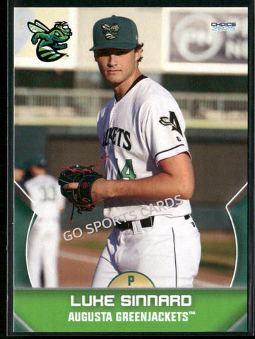 2025 Augusta GreenJackets Luke Sinnard