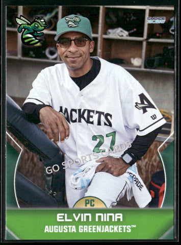 2025 Augusta GreenJackets Elvin Nina