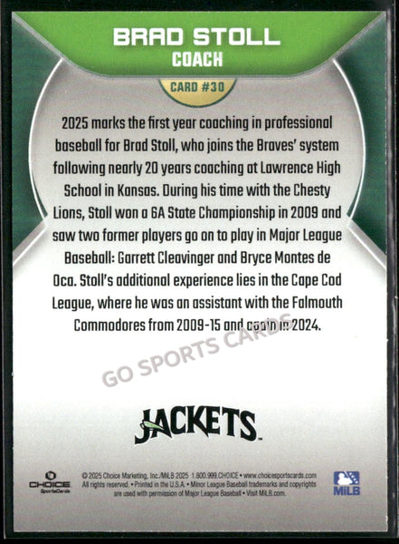 2025 Augusta GreenJackets Brad Stoll