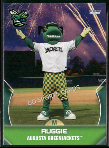 2025 Augusta GreenJackets Auggie Mascot