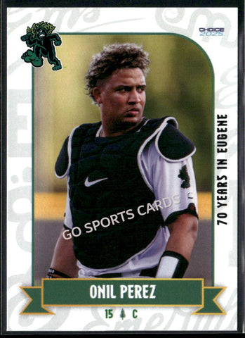 2025 Eugene Emeralds Onil Perez
