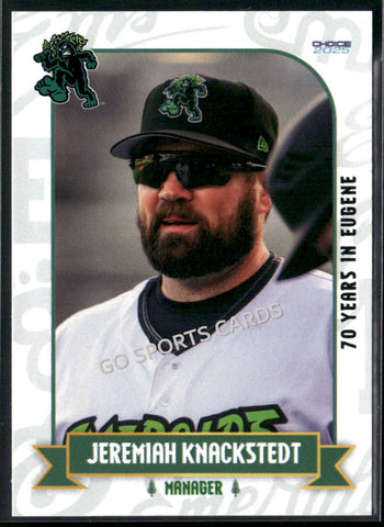 2025 Eugene Emeralds Jeremiah Knackstedt