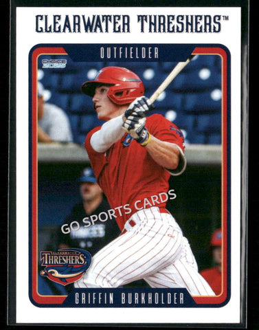 2025 Clearwater Threshers Griffin Burkholder