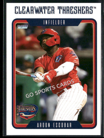 2025 Clearwater Threshers Aroon Escobar