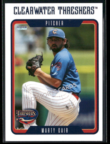 2025 Clearwater Threshers Marty Gair