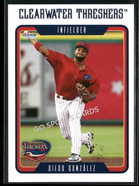 2025 Clearwater Threshers Diego Gonzalez