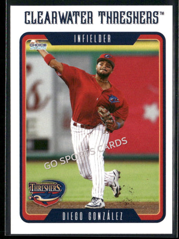 2025 Clearwater Threshers Diego Gonzalez