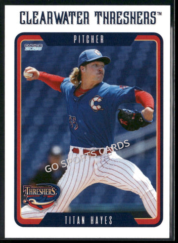2025 Clearwater Threshers Titan Hayes