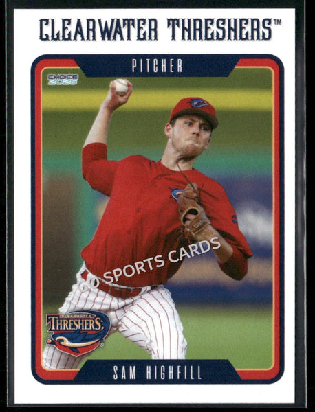 2025 Clearwater Threshers Sam Highfill
