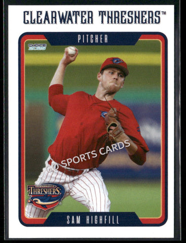 2025 Clearwater Threshers Sam Highfill