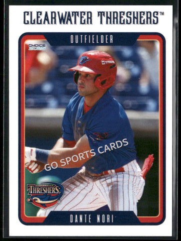 2025 Clearwater Threshers Dante Nori