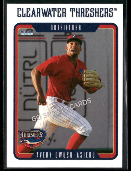 2025 Clearwater Threshers Avery Owusu Asiedu