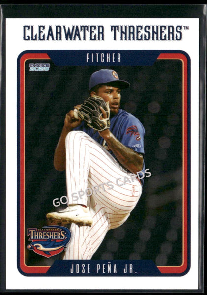 2025 Clearwater Threshers Jose Pena Jr