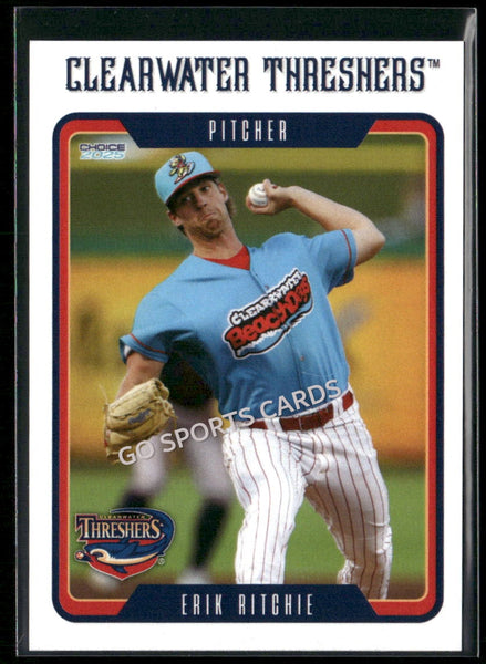 2025 Clearwater Threshers Erik Ritchie