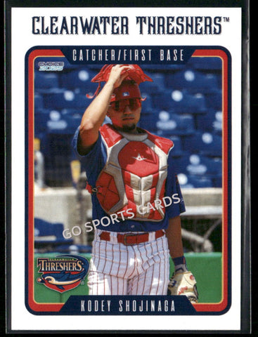 2025 Clearwater Threshers Kodey Shojinaga