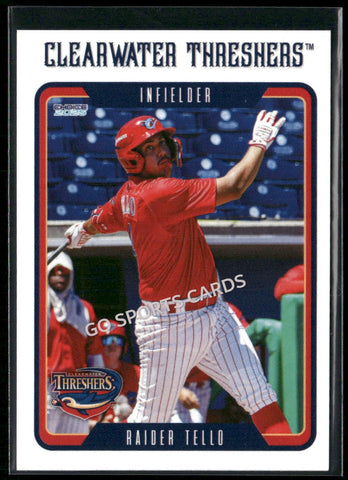 2025 Clearwater Threshers Raider Tello
