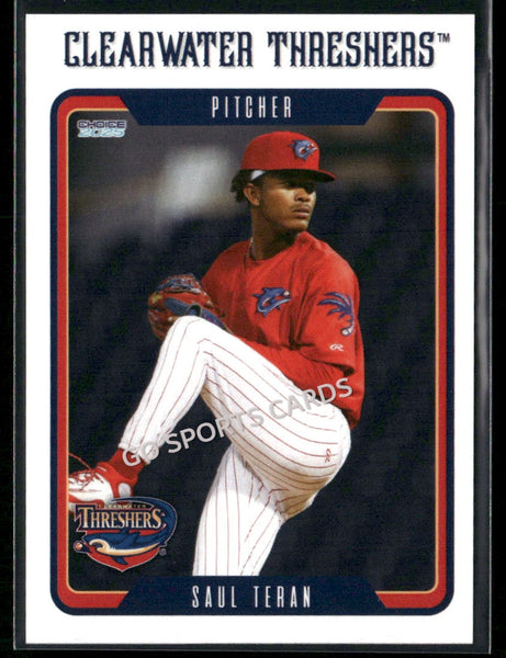 2025 Clearwater Threshers Saul Teran