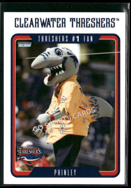 2025 Clearwater Threshers Phinley Mascot