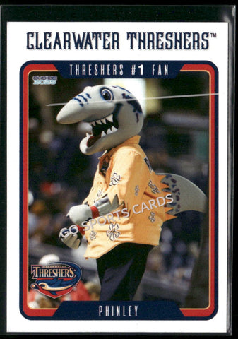 2025 Clearwater Threshers Phinley Mascot