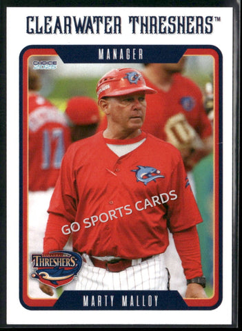 2025 Clearwater Threshers Marty Malloy