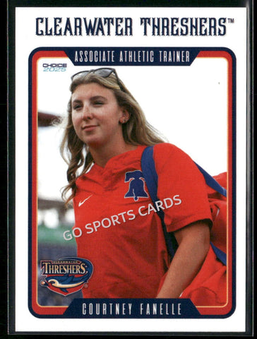 2025 Clearwater Threshers Courtney Fanelle