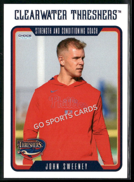 2025 Clearwater Threshers John Sweeney