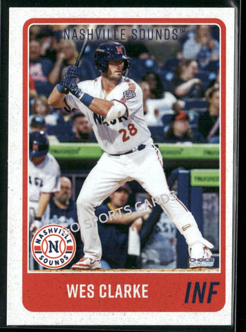 2025 Nashville Sounds Wes Clarke