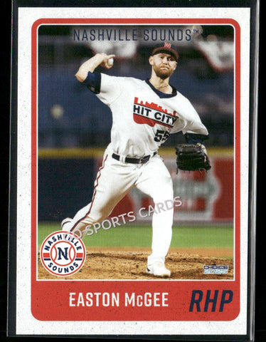 2025 Nashville Sounds Easton McGee