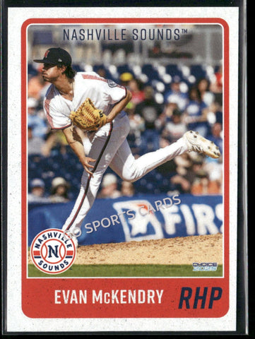 2025 Nashville Sounds Evan McKendry