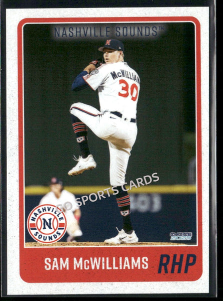 2025 Nashville Sounds Sam McWilliams