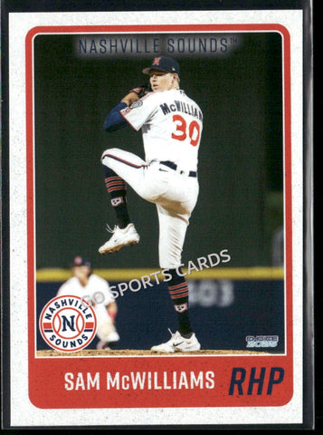 2025 Nashville Sounds Sam McWilliams