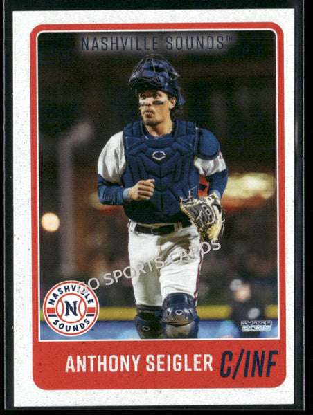 2025 Nashville Sounds Anthony Seigler