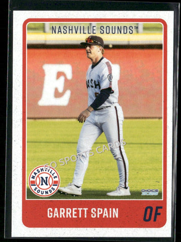 2025 Nashville Sounds Garrett Spain