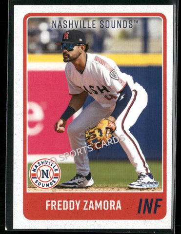 2025 Nashville Sounds Freddy Zamora