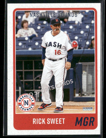 2025 Nashville Sounds Rick Sweet