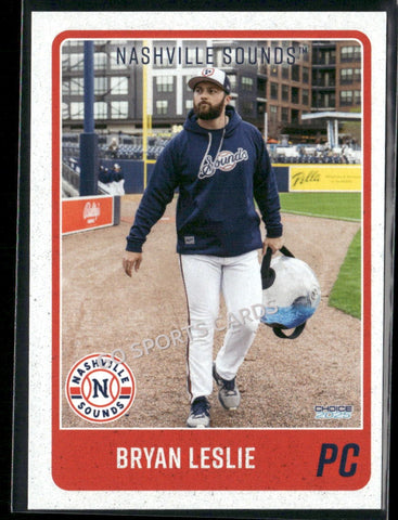 2025 Nashville Sounds Bryan Leslie