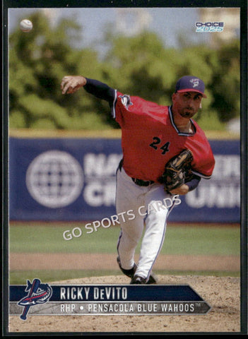 2025 Pensacola Blue Wahoos Ricky DeVito