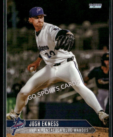 2025 Pensacola Blue Wahoos Josh Ekness