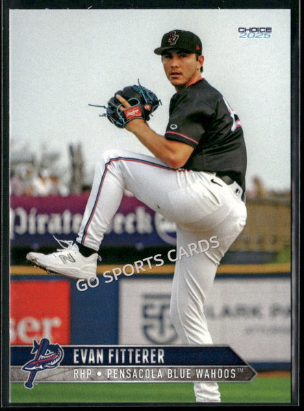 2025 Pensacola Blue Wahoos Evan Fitterer