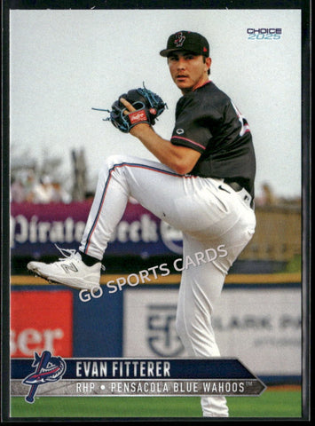 2025 Pensacola Blue Wahoos Evan Fitterer