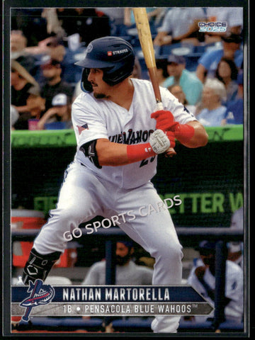 2025 Pensacola Blue Wahoos Nathan Martorella