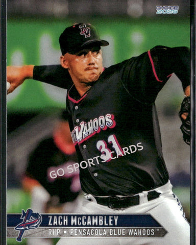 2025 Pensacola Blue Wahoos Zach McCambley